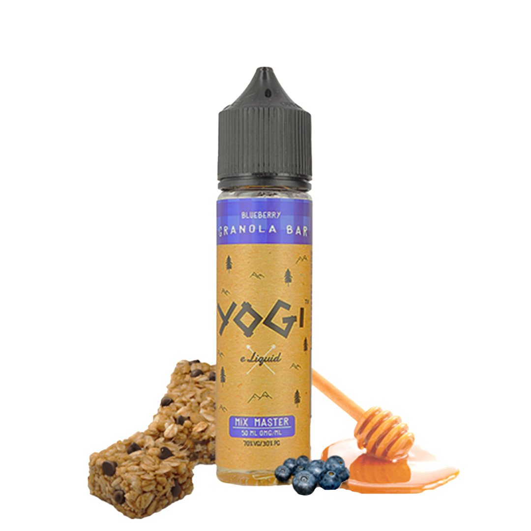 Yogi Blueberry Granola Bar 60ml  E-liquide premium  xvape.ma Maroc.