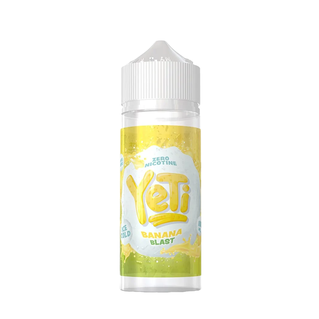 Yeti Ice Cold Banana Blast 120ml  E-liquide premium  xvape.ma Maroc.
