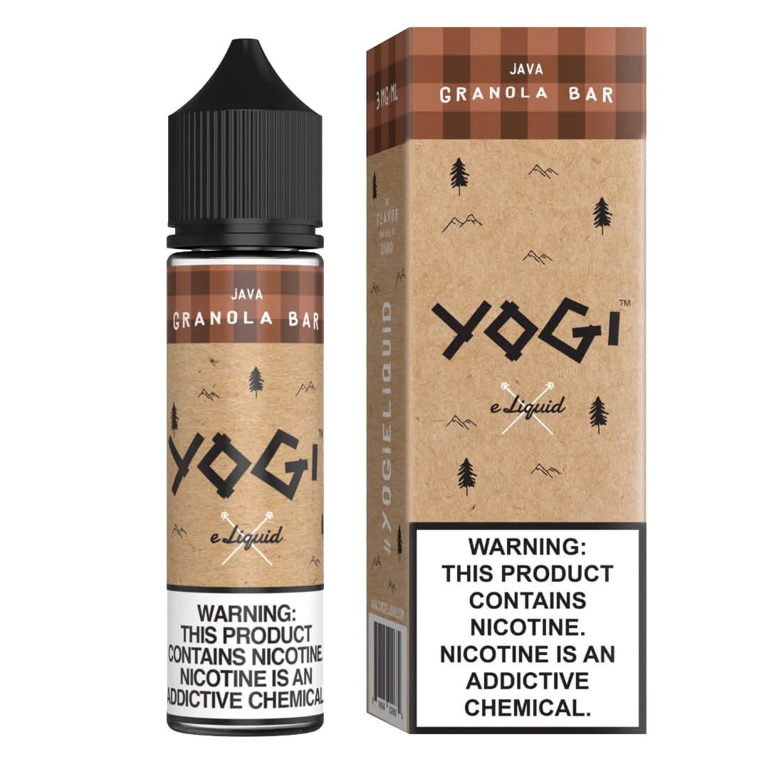 Yogi - Java Granola Bar 60ml  E-liquide premium  xvape.ma Maroc.