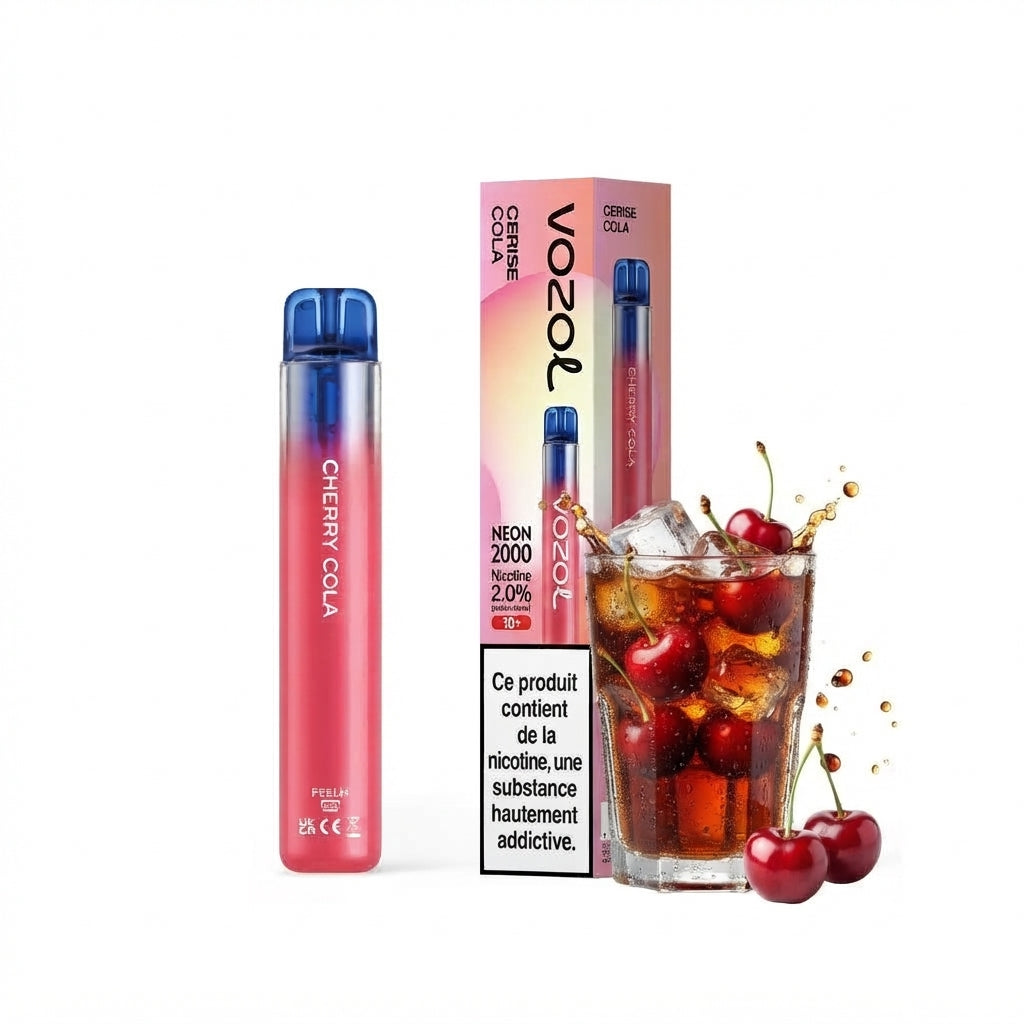 Vozol Neon 2000 Puffs - Cherry Cola - 2%
