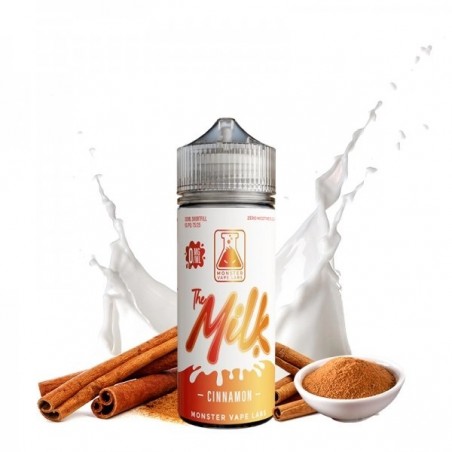 The MILK Cinnamon - By Monster 120 ML  E-liquide premium  xvape.ma Maroc.