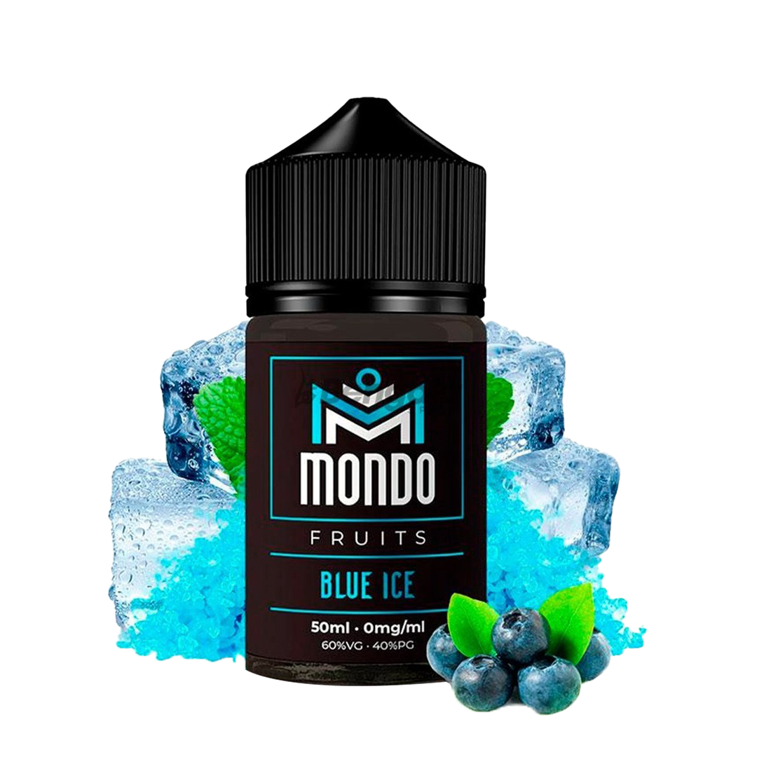 Mondo Blue Ice 60ml  E-liquide premium  xvape.ma Maroc.