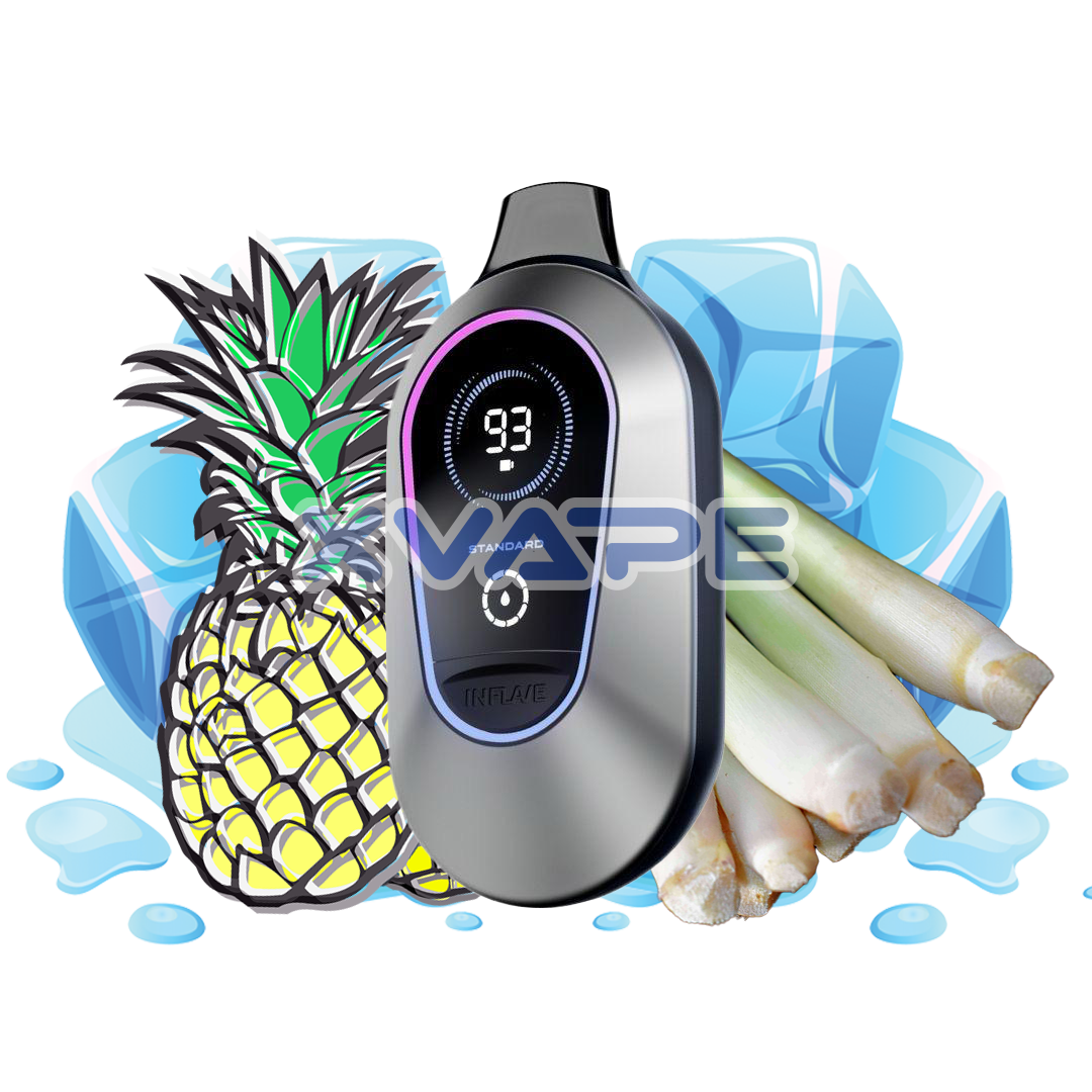 Inflave Alpha - Pineapple Lemongrass - 26K Puffs 5% Inflave Alpha - Pineapple Lemongrass - 26K Puffs 5%