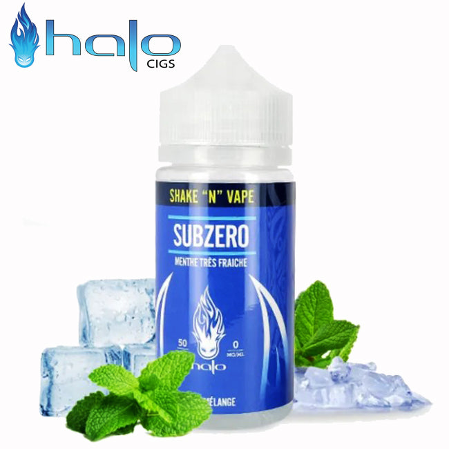 Halo shake N’Vape Subzero 60ml  E-liquide premium  xvape.ma Maroc.