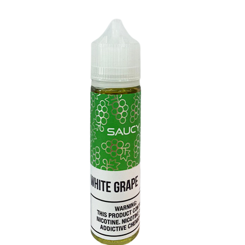 Saucy White Grape 60ml  E-liquide premium  xvape.ma Maroc.