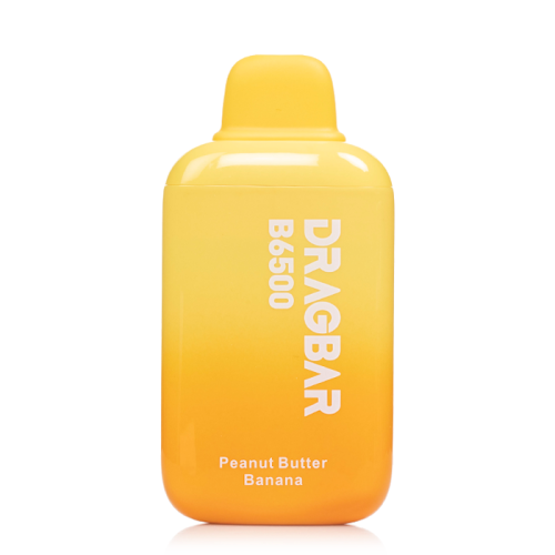 Drag Bar B6500 Puff - Peanut Butter Banana - 5% Jetable xvape.ma Maroc.