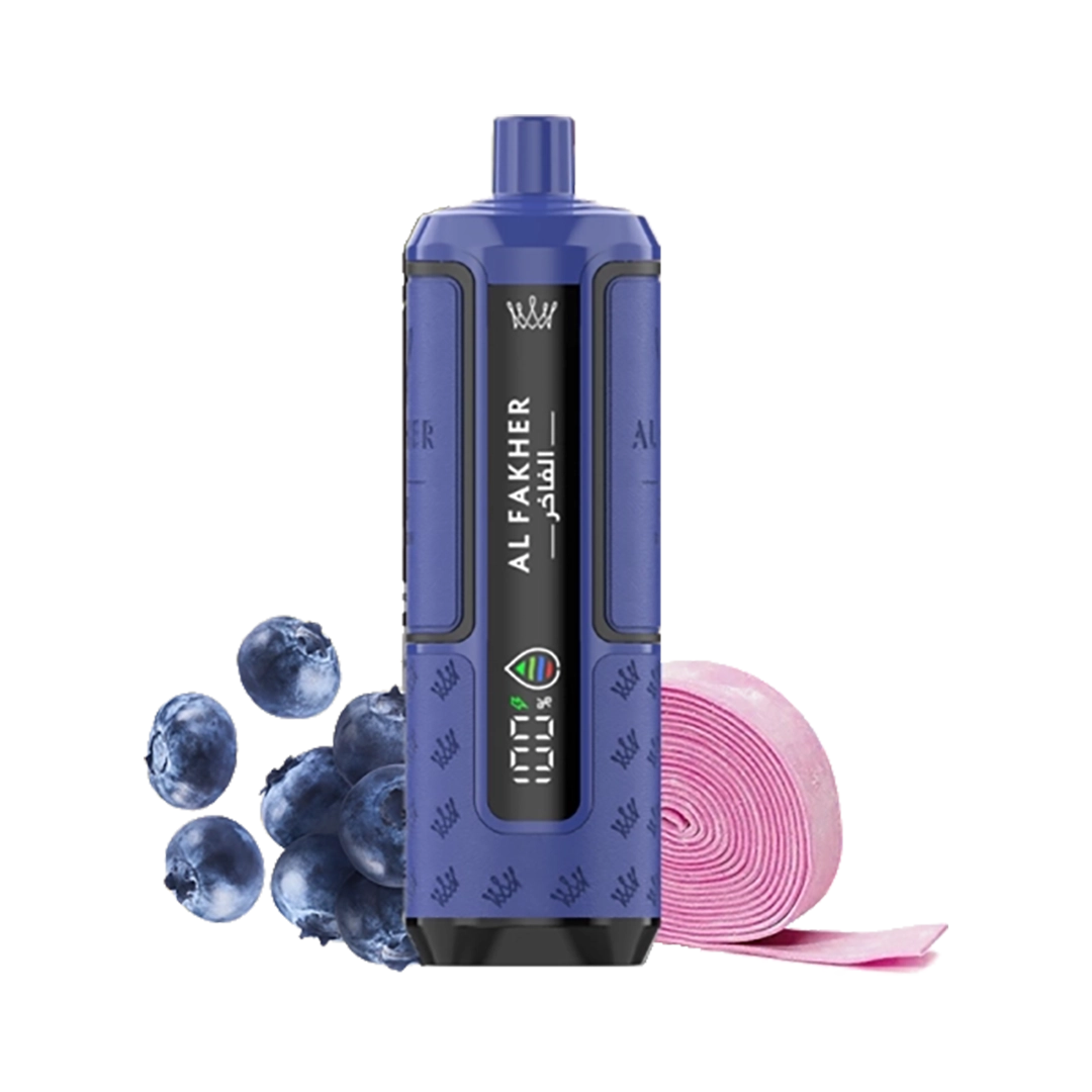 AL Fakher Crown Bar Hyper Max 30K puffs - Blueberry Gum - 5mg