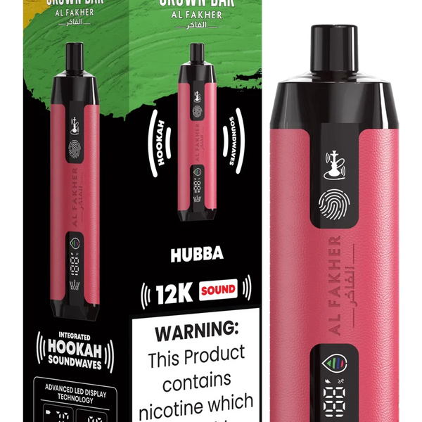 AL Fakher Crown Bar Sound 12000 puffs - Huba - 5mg