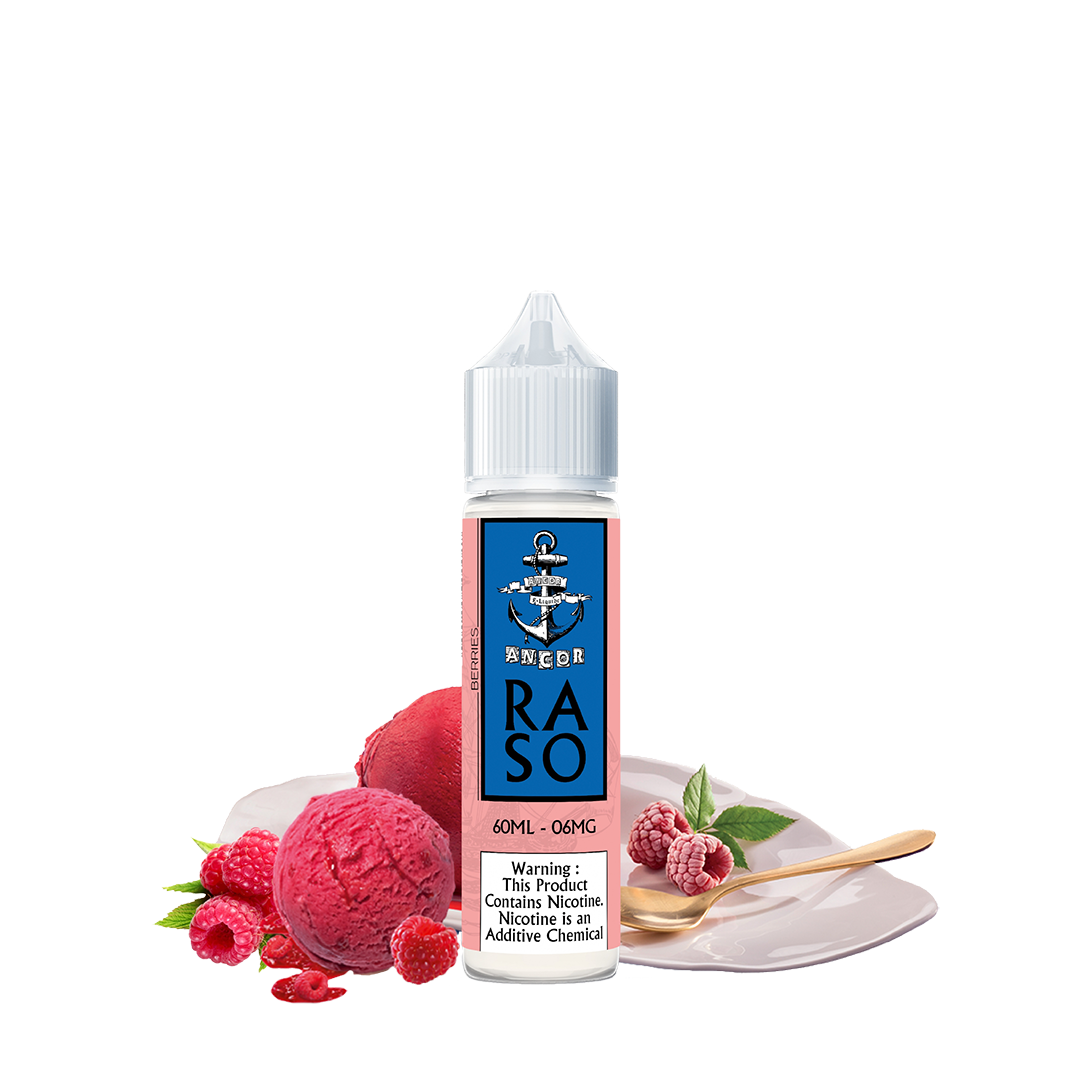 ANCOR RASO 60ML  E-liquide premium  xvape.ma Maroc.