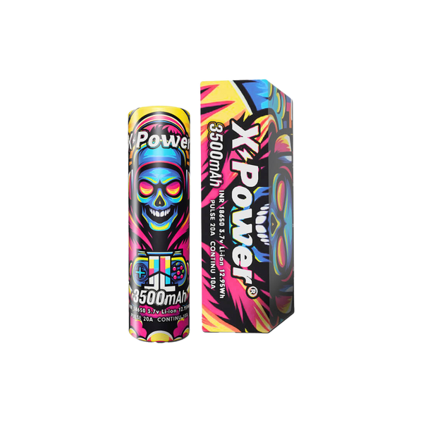 Accu 18650 X-Power 3500mAh  Accus  xvape.ma Maroc.