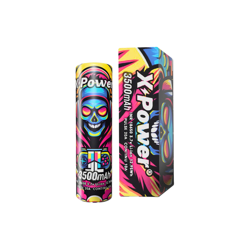 Accu 18650 X-Power 3500mAh  Accus  xvape.ma Maroc.