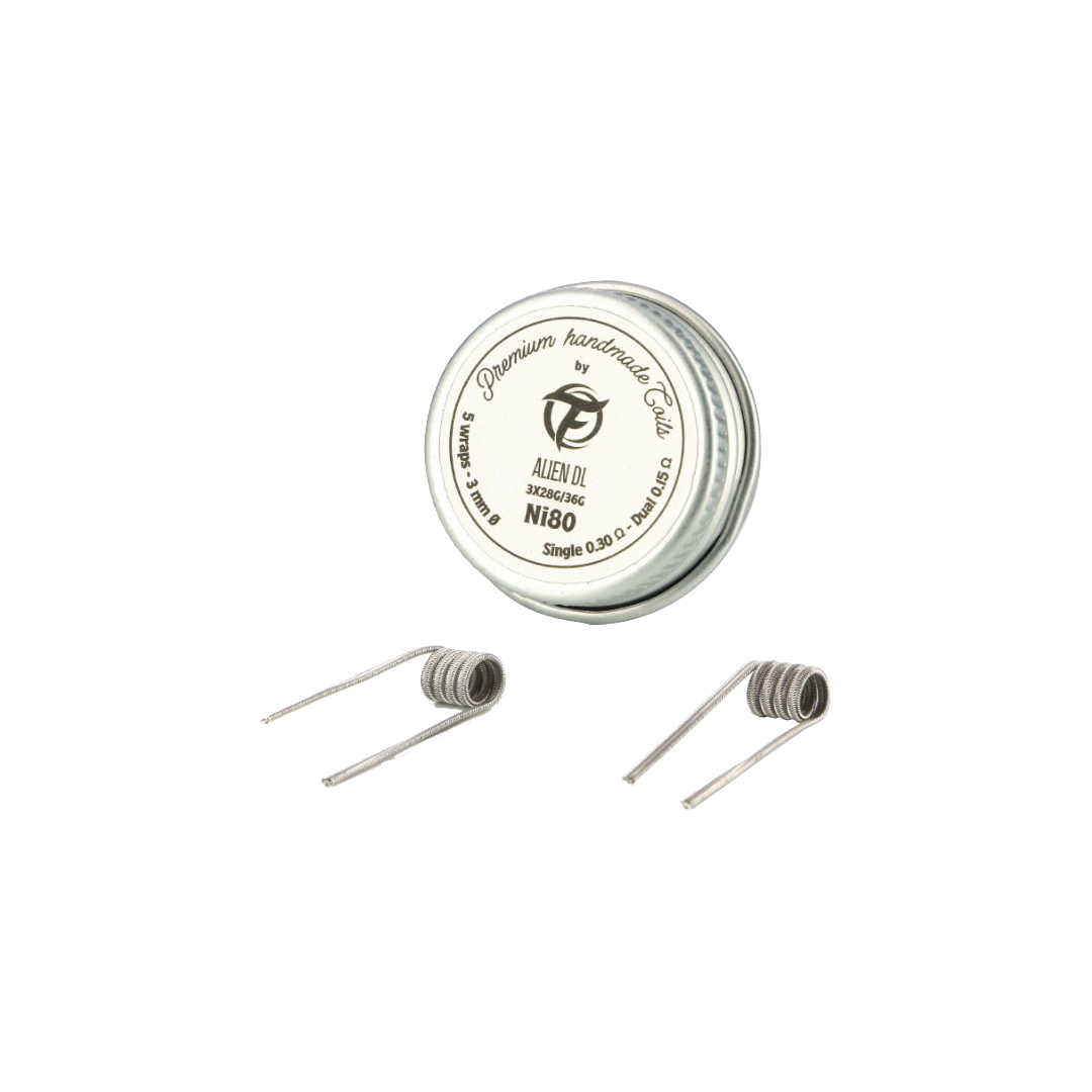 Alien DL Ni80 0.30 Ohm Handmade Series - Fumytech  Coil  xvape.ma Maroc.