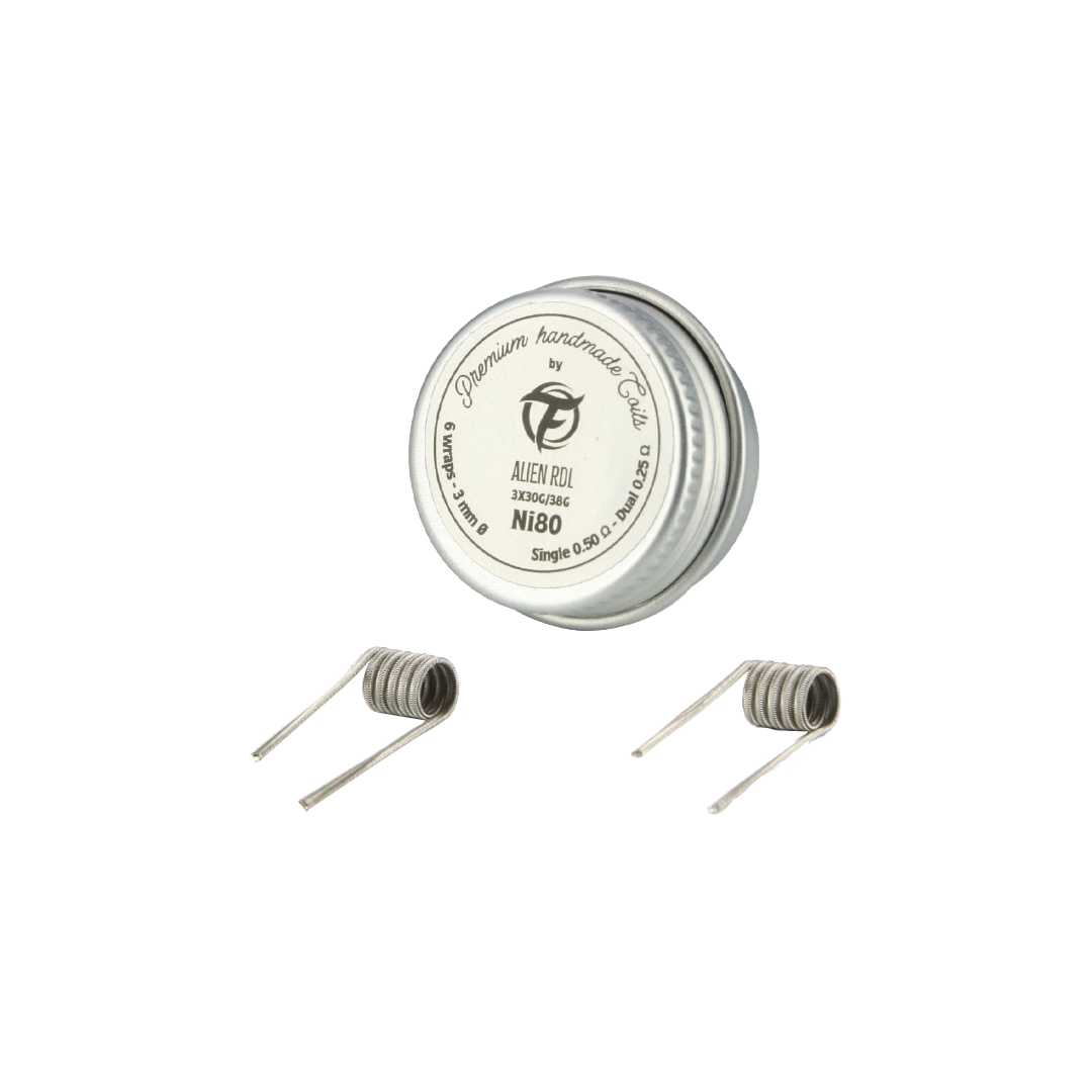 Alien RDL Ni80 0.50 Ohm Handmade Series - Fumytech  Coil  xvape.ma Maroc.