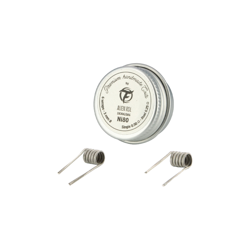 Alien RDL Ni80 0.50 Ohm Handmade Series - Fumytech  Coil  xvape.ma Maroc.