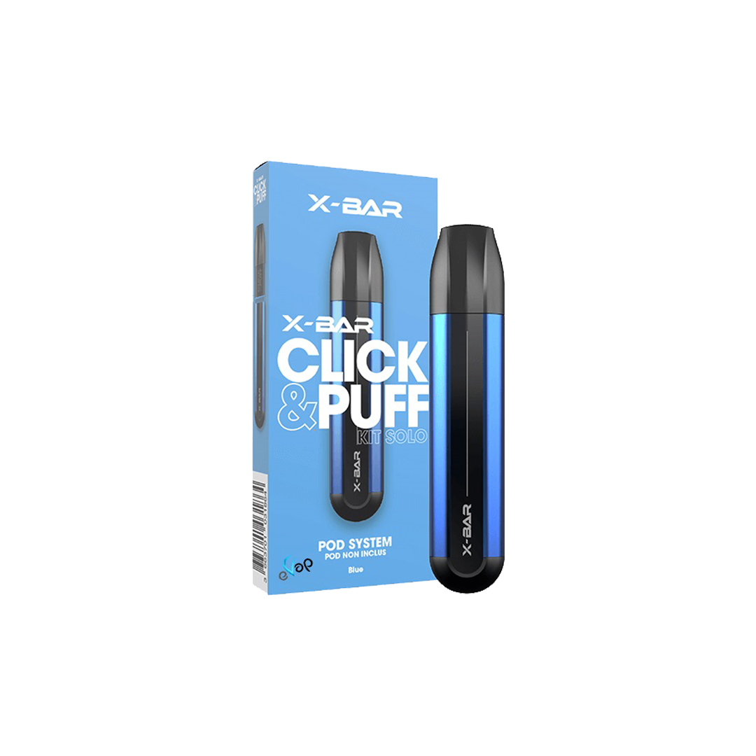 Appareil X-BAR Click and Puff  Starter Kits (Pods Fermés)  xvape.ma Maroc.