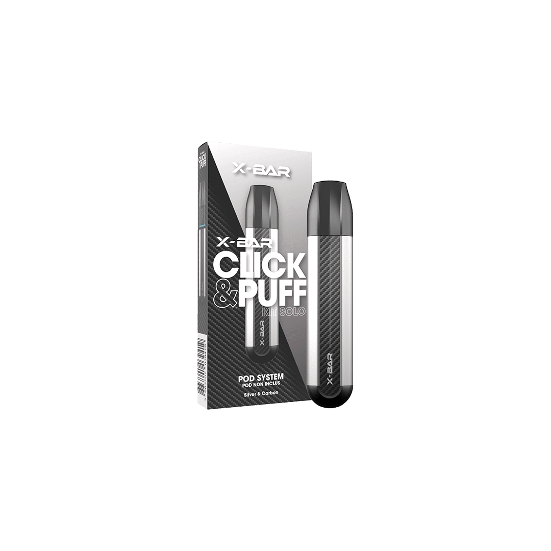 Appareil X-BAR Click and Puff  Starter Kits (Pods Fermés)  xvape.ma Maroc.