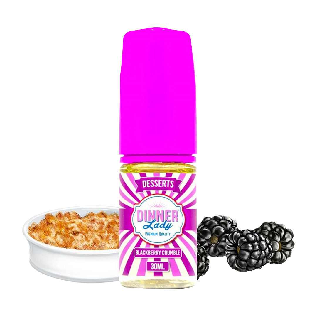 Concentré Blackberry Crumble - Dinner Lady  Arôme concentré  xvape.ma Maroc.