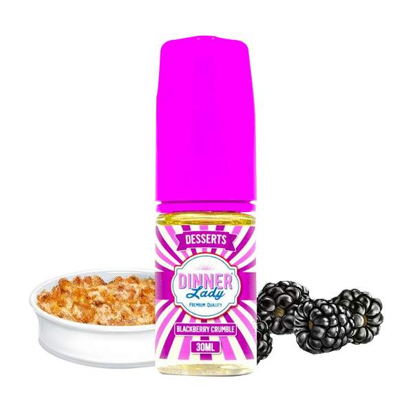 Concentré Blackberry Crumble - Dinner Lady  Arôme concentré  xvape.ma Maroc.