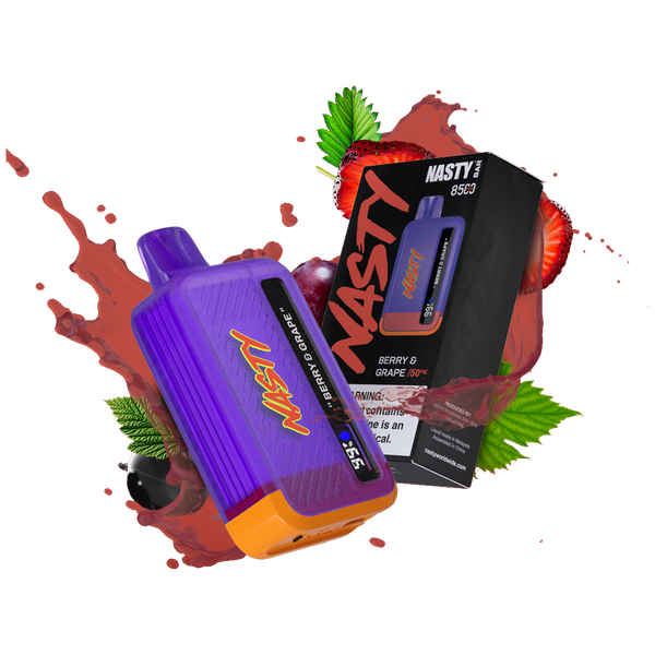Nasty 8.5K - BERRY & GRAPE 8500 puffs 2%