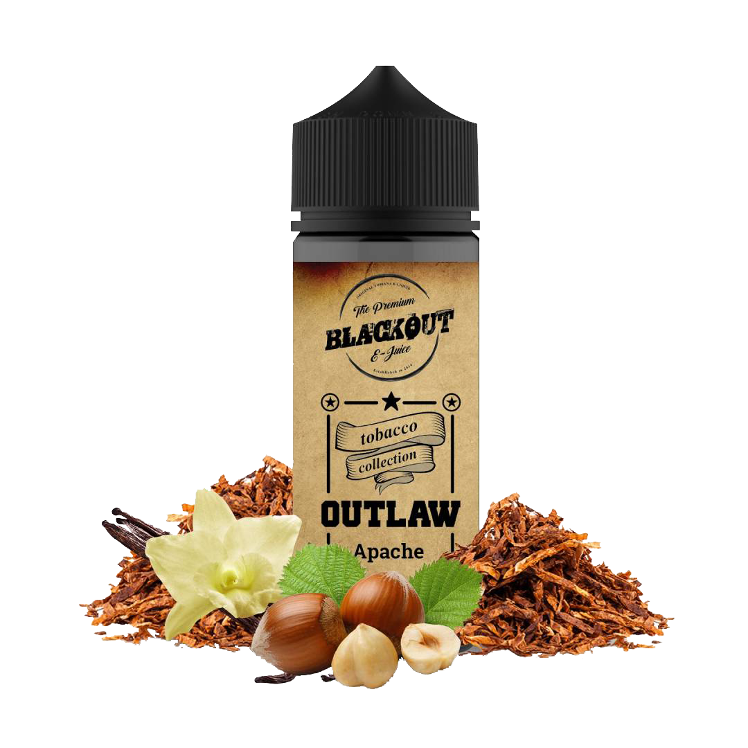 Blackout Outlaw Tobacco 120ml    xvape.ma Maroc.