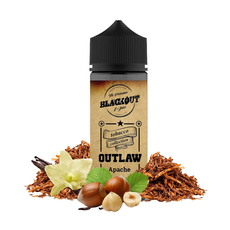 Blackout Outlaw Tobacco 120ml    xvape.ma Maroc.