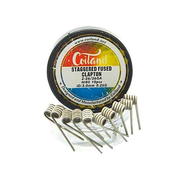 COILAND STAGGERED FUSED CLAPTON 0.26