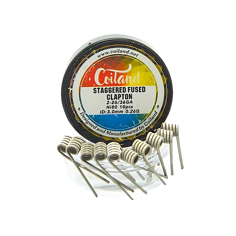 COILAND STAGGERED FUSED CLAPTON 0.26