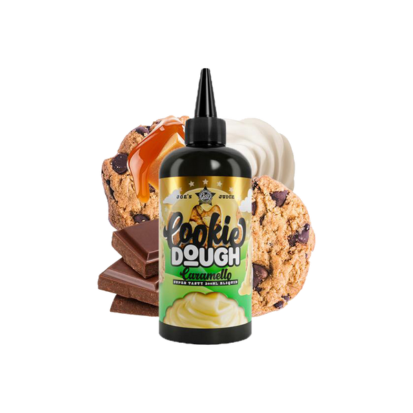 Cookie Dough - Caramello - Joe's Juice 200ml  E-liquide premium  xvape.ma Maroc.
