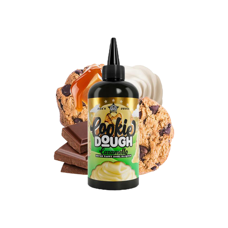 Cookie Dough - Caramello - Joe's Juice 200ml  E-liquide premium  xvape.ma Maroc.
