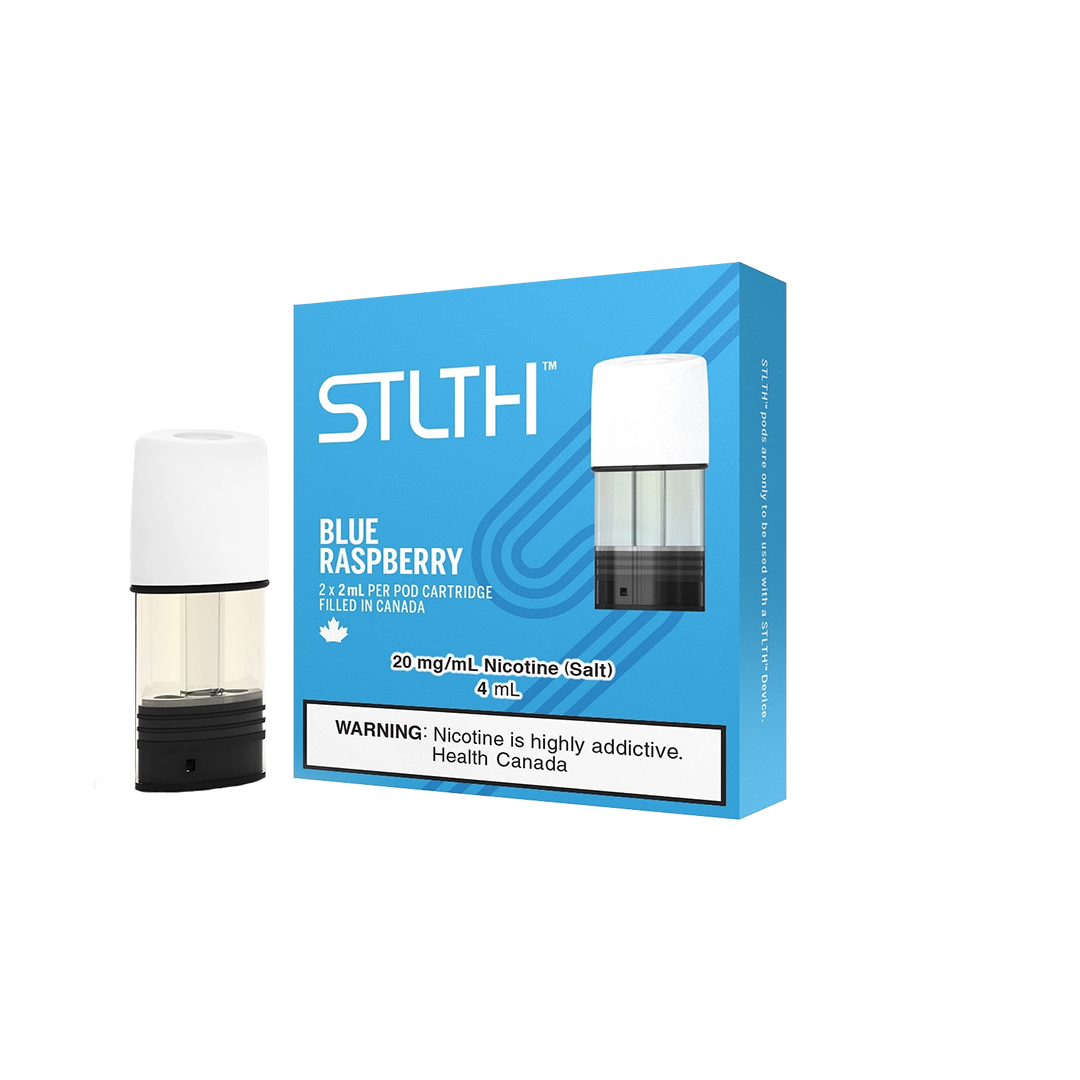 STLTH Pod – Blue Raspberry  Cartouches Pré-Remplies  xvape.ma Maroc.