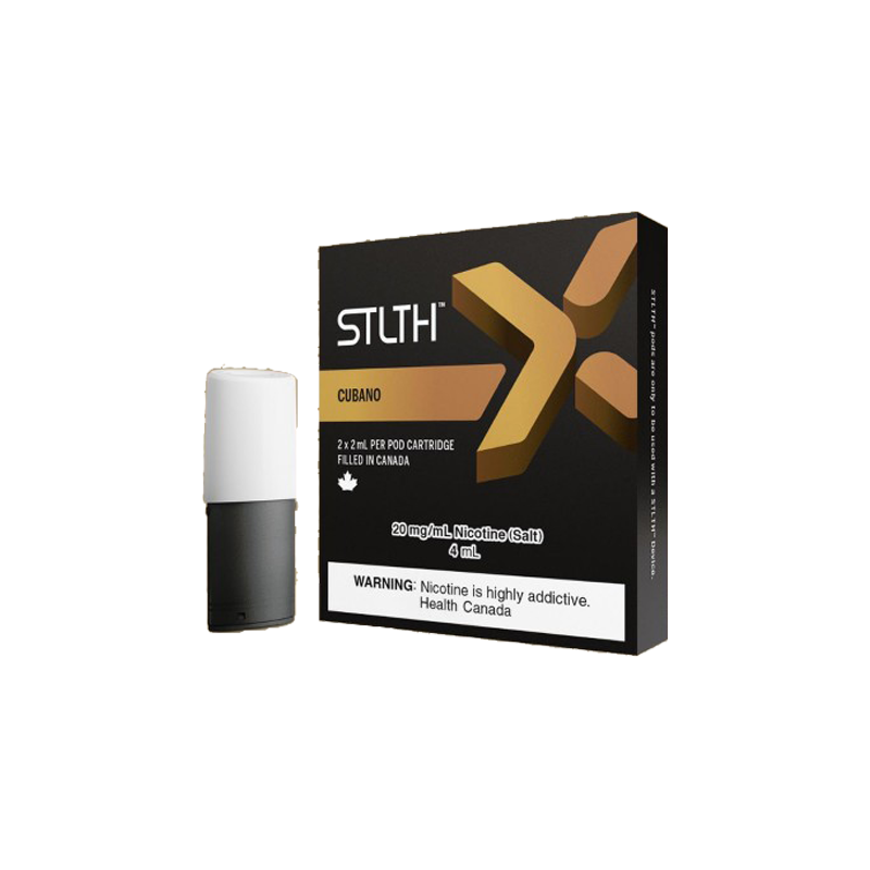 STLTH X Pod – Cubano  Cartouches Pré-Remplies  xvape.ma Maroc.