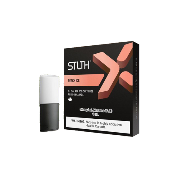STLTH X Pod - Peach Ice  Cartouches Pré-Remplies  xvape.ma Maroc.