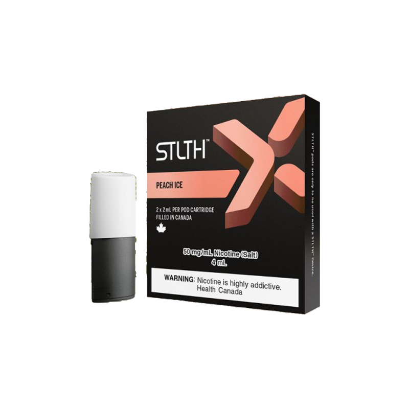 STLTH X Pod - Peach Ice  Cartouches Pré-Remplies  xvape.ma Maroc.