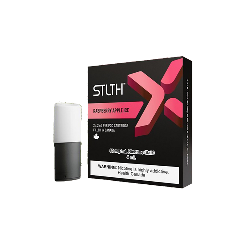 STLTH X Pod  - Raspberry Apple Ice  Cartouches Pré-Remplies  xvape.ma Maroc.