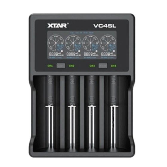 Chargeur d'accus VC4SL XTAR  Chargeur  xvape.ma Maroc.