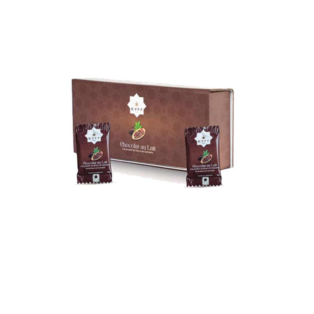 Chocolat au lait au CBD (1 pièce)