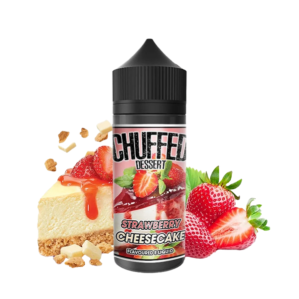 Chuffed Strawberry Cheesecake 120ml  E-liquide premium  xvape.ma Maroc.