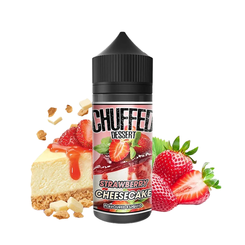 Chuffed Strawberry Cheesecake 120ml  E-liquide premium  xvape.ma Maroc.