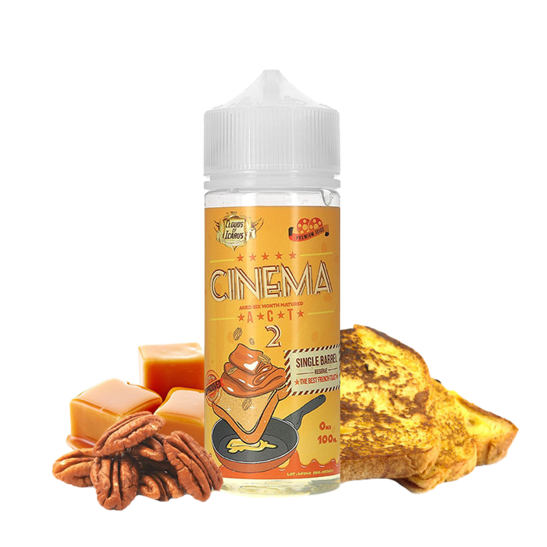 Clouds of Icarus Cinema Act 2 120ml  E-liquide premium  xvape.ma Maroc.