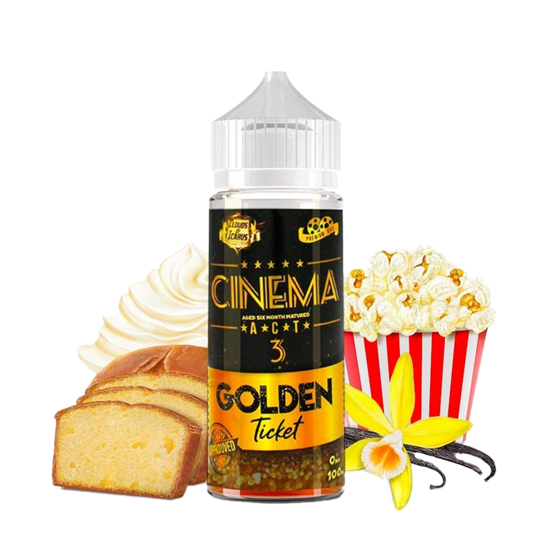 Clouds of Icarus Cinema Act 3 120ml  E-liquide premium  xvape.ma Maroc.