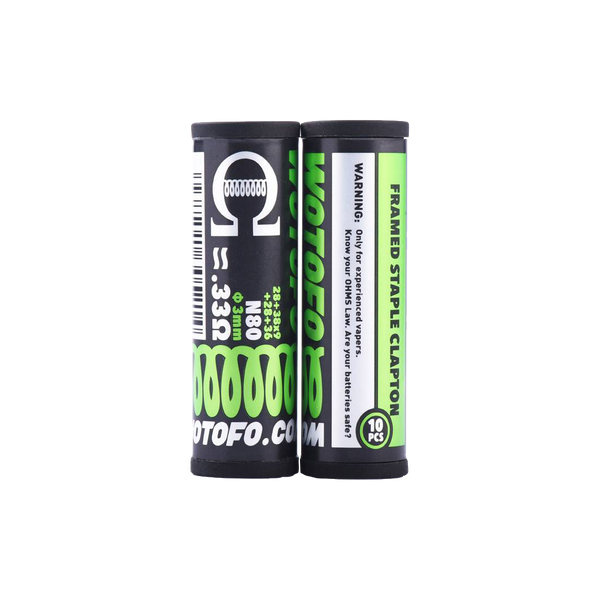 Coils Ni80 Alien Prebuild 0.33 Ohm - Wotofo  Coil  xvape.ma Maroc.