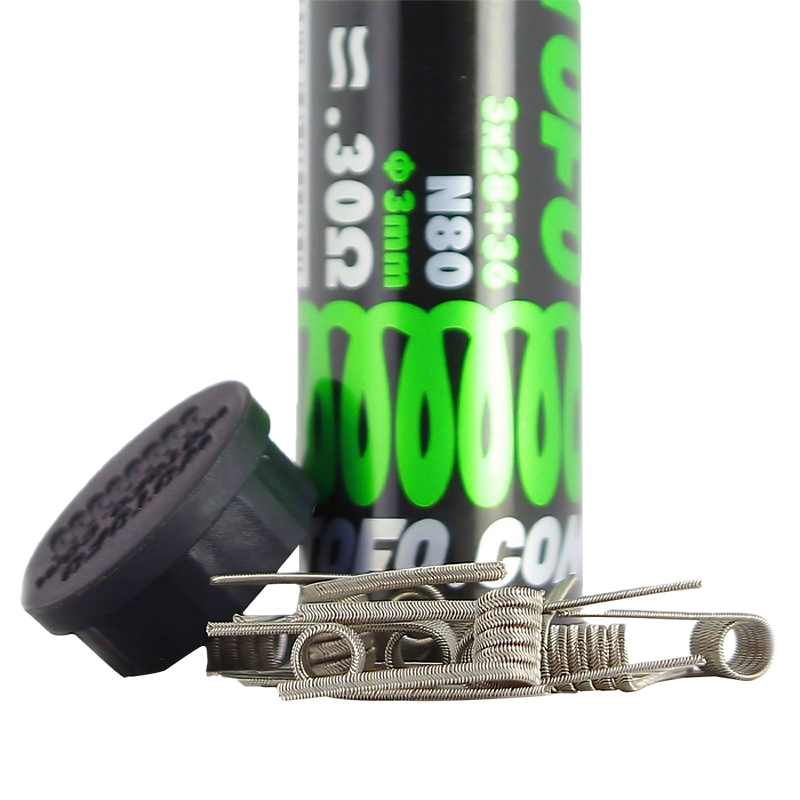 Coils Ni80 Alien Prebuild 0.30 Ohm - Wotofo  Coil  xvape.ma Maroc.