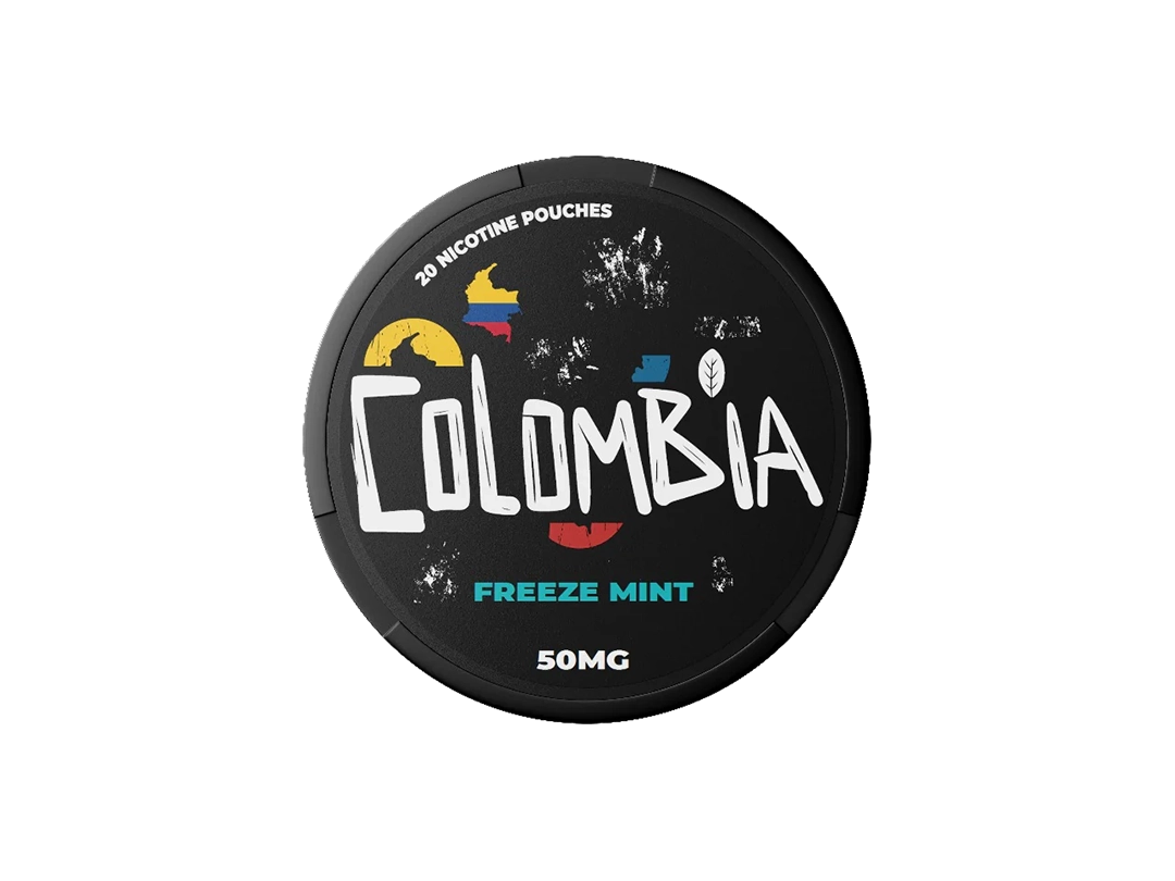 Colombia INTENSE Nicotine Pouches - Freeze Mint