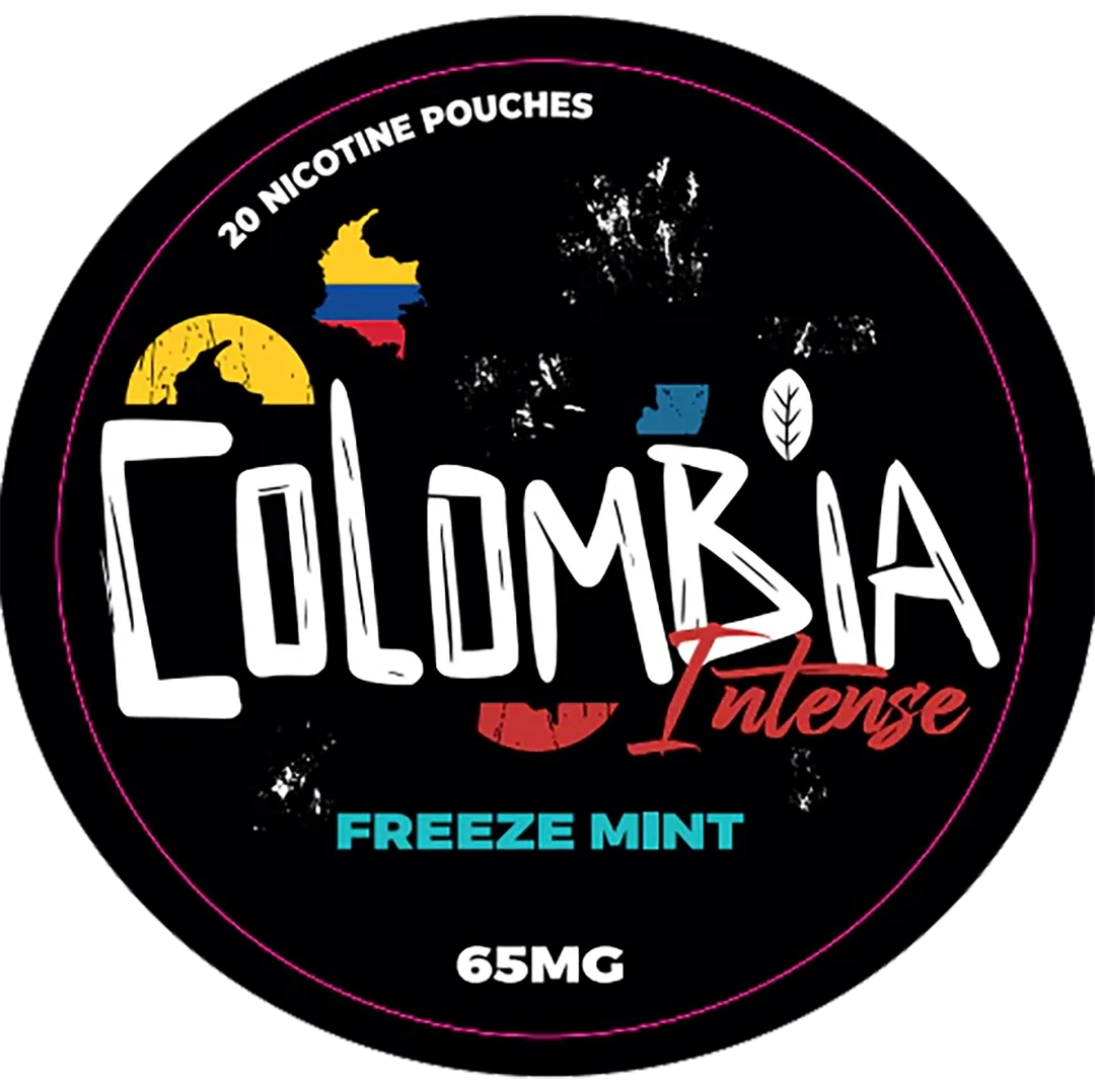 Colombia INTENSE Nicotine Pouches - Freeze Mint