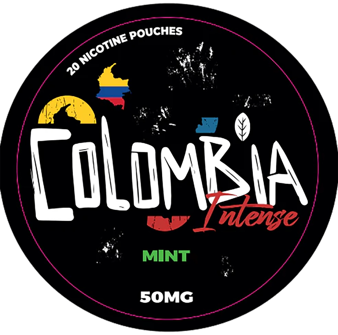 Colombia INTENSE Nicotine Pouches - Mint