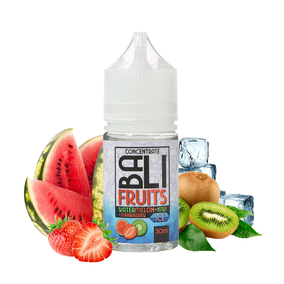 Concentré Watermelon Kiwi Strawberry Ice - Bali Fruits  Arôme concentré  xvape.ma Maroc.