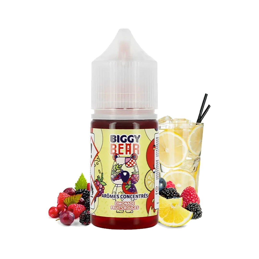 Concentré Biggy Bear 30ml - Limonade Fruits Rouges