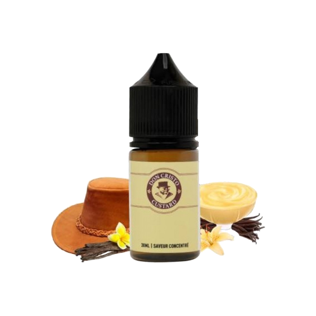 Concentré Custard - Don Cristo  Arôme concentré  xvape.ma Maroc.