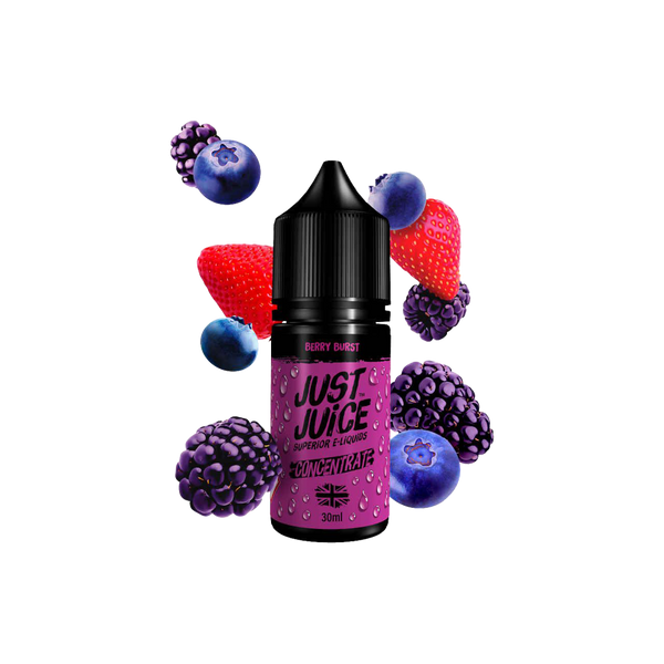 Concentré Just Juice Berry Burst 30ml  Arôme concentré  xvape.ma Maroc.