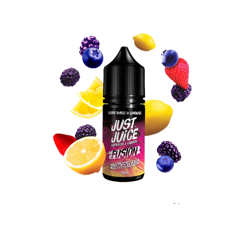 Concentré Just Juice Fusion Berry Burst Lemonade 30ml  Arôme concentré  xvape.ma Maroc.